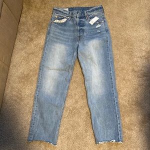 Gap high rise denim jeans